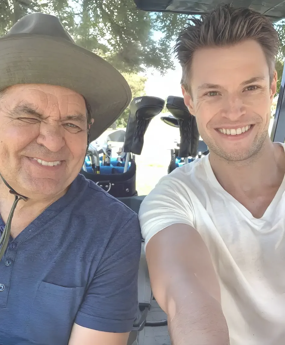 Founder Alex with Dad in San Diego, 2019