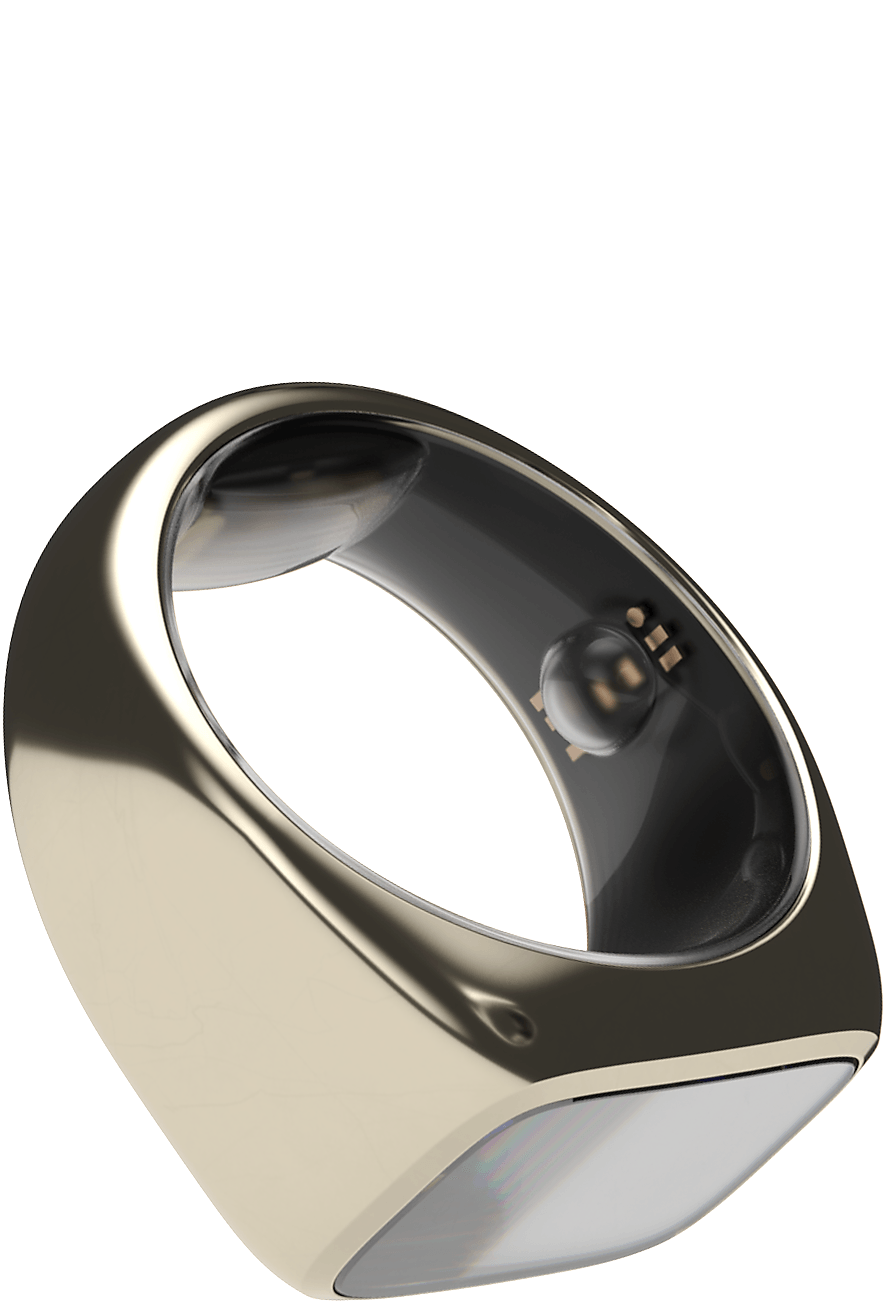 golden haelo smart ring